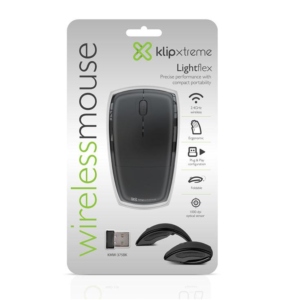 Mouse wireless 2.4 kmw375 gray nano Klipxtreme